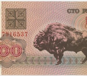 Biélorussie 100 Rublei 1992 Neuf