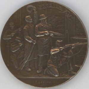 Médaille de Tir Fédéral Neuchâtel 1898 (vz) Bronze