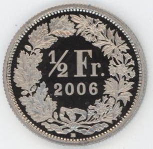50 Centimes 2006 (stgl)