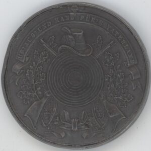 Médaille de Tir Fédéral Fribourg 1881 (ss+) WM