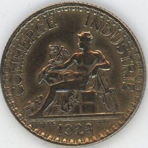 France 1 Franc 1923 (ss+)