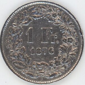 1 Franc 1876 (ss)