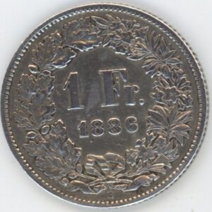 1 Franc 1886 (s)