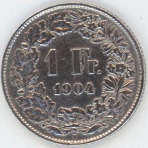 1 Franc 1904 (ss)