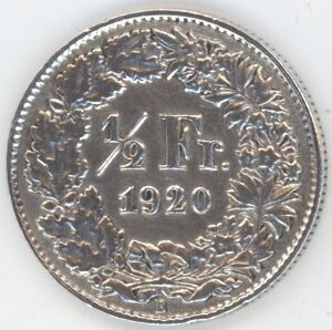 50 Centimes 1920 (ss)