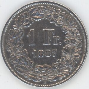 1 Franc 1887 (ss)