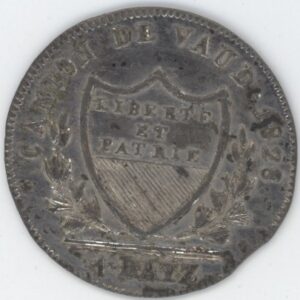 Vaud 1 Batzen 1828 (ss)