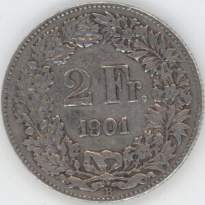 2 Francs 1901 (fast ss)