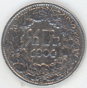 50 Centimes 1904 (s)