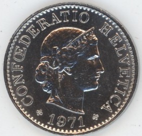 5 Centimes 1971 (vz)