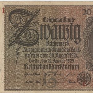 Germany 20 Mark 1929