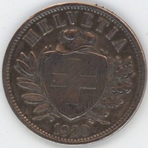 2 Centimes 1920 (ss)