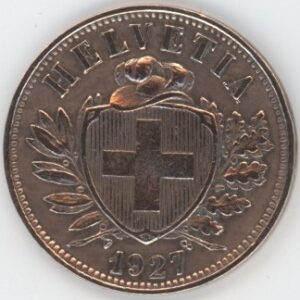 2 Centimes 1927 (ss)