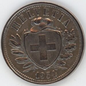 2 Centimes 1934 (ss)