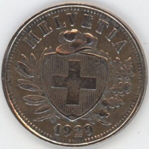 2 Centimes 1929 (ss)