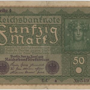 Germany Reichsbanknote 50 Mark 1919