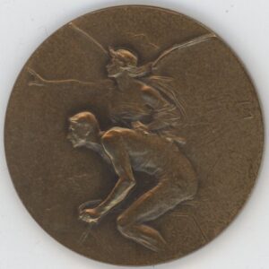 Médaille cyclisme Fernfahrt 1909 (Kontrollchef) unz