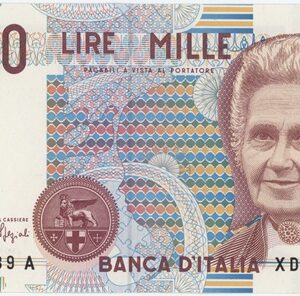 Italie 1000 Lire 1990