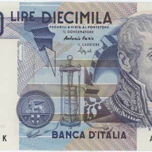 Italie 10 000 Lire 1984 A.Volta