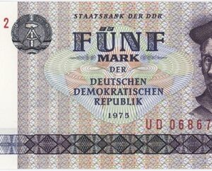 DDR 5 Mark 1975 Neuf