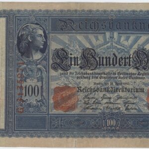 Germany Reichsbanknote 100 Mark 1910