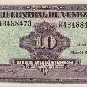 Venezuela 10 Bolivares 1990