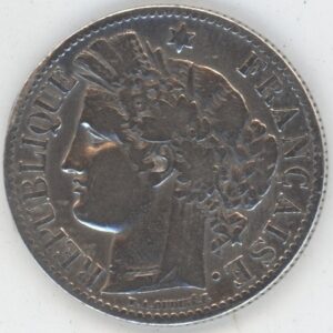 France 2 Francs 1881 A Cérès (s-ss) en argent