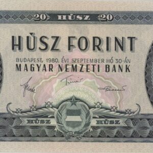 Hongrie 20 Forint 1980