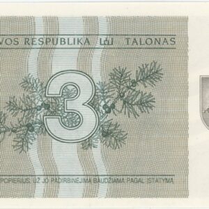 Lituanie 3 Talonas 1991