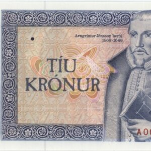 Islande 10 Kronur L. 1961 (1981) Neuf