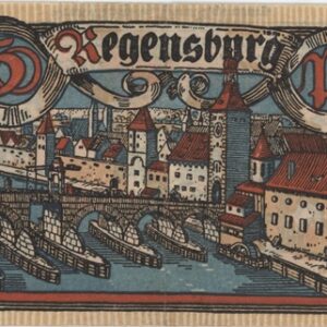 Germany Regensburg 50 Pfennig 1918