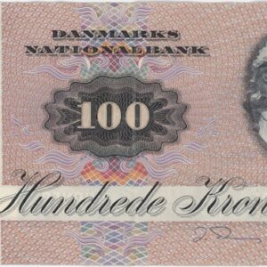 Danemark 100 Kroner Serie 1972