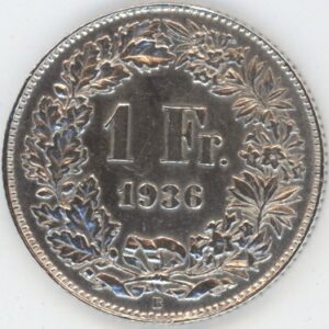 1 Franc 1936 (ss)