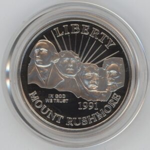 USA Half Dollar 1991 S Mount Rushmore (Belle Épreuve)