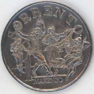 Italie 1 Marengo Sorrento (ss+) en argent