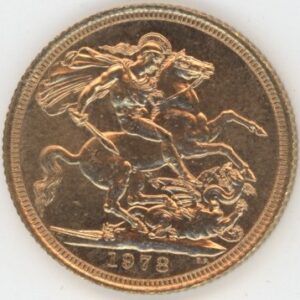 Grande-Bretagne Sovereign OR 1978 Elizabeth II (vz)