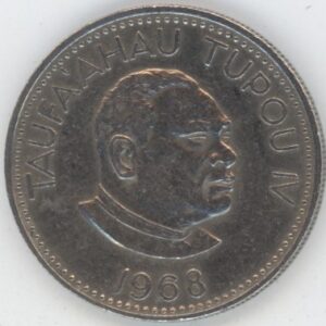 Tonga 10 Seniti 1968 (ss)