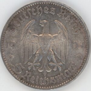Germany Troisième Reich 5 Mark 1934 F (ss) en argent