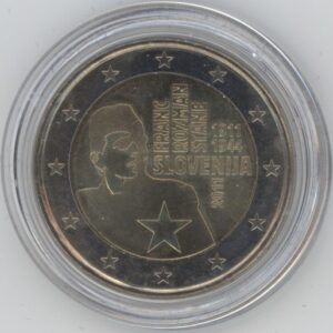 Slovénie 2 Euro 2011 Franc Rozman dit Stane (vz-unz)