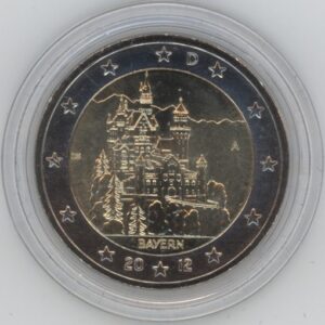 Allemagne 2 Euro 2012 A Bavière (-unz)