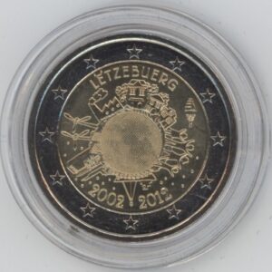 Luxembourg 2 Euro 2012 Introduction de l'euro (vz-unz)