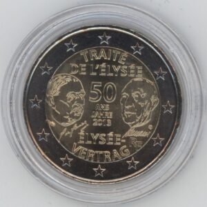France 2 Euros 2013 Traité de l'Élysée (vz-unz)