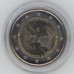 Monaco 2 Euros 2013 Admission à l'ONU (vz-unz)