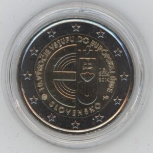 Slovaquie 2 Euro 2014 Entrée dans l'UE (vz-unz)