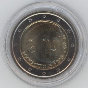 Italie 2 Euros 2013 Giovanni Boccaccio (-unz)