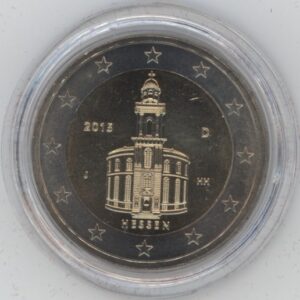 Allemagne 2 Euro 2015 D Hessen (vz-unz)