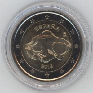 Espagne 2 Euro 2015 Grotte d’Altamira (vz-unz)
