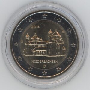 Allemagne 2 Euro 2014 D Basse-Saxe (-unz)