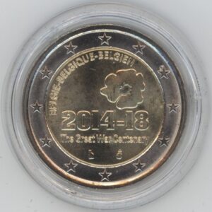 Belgique 2 Euro 2014 1re Guerre mondiale (vz)