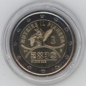 Italie 2 Euro 2015 Exposition universelle (-unz)
